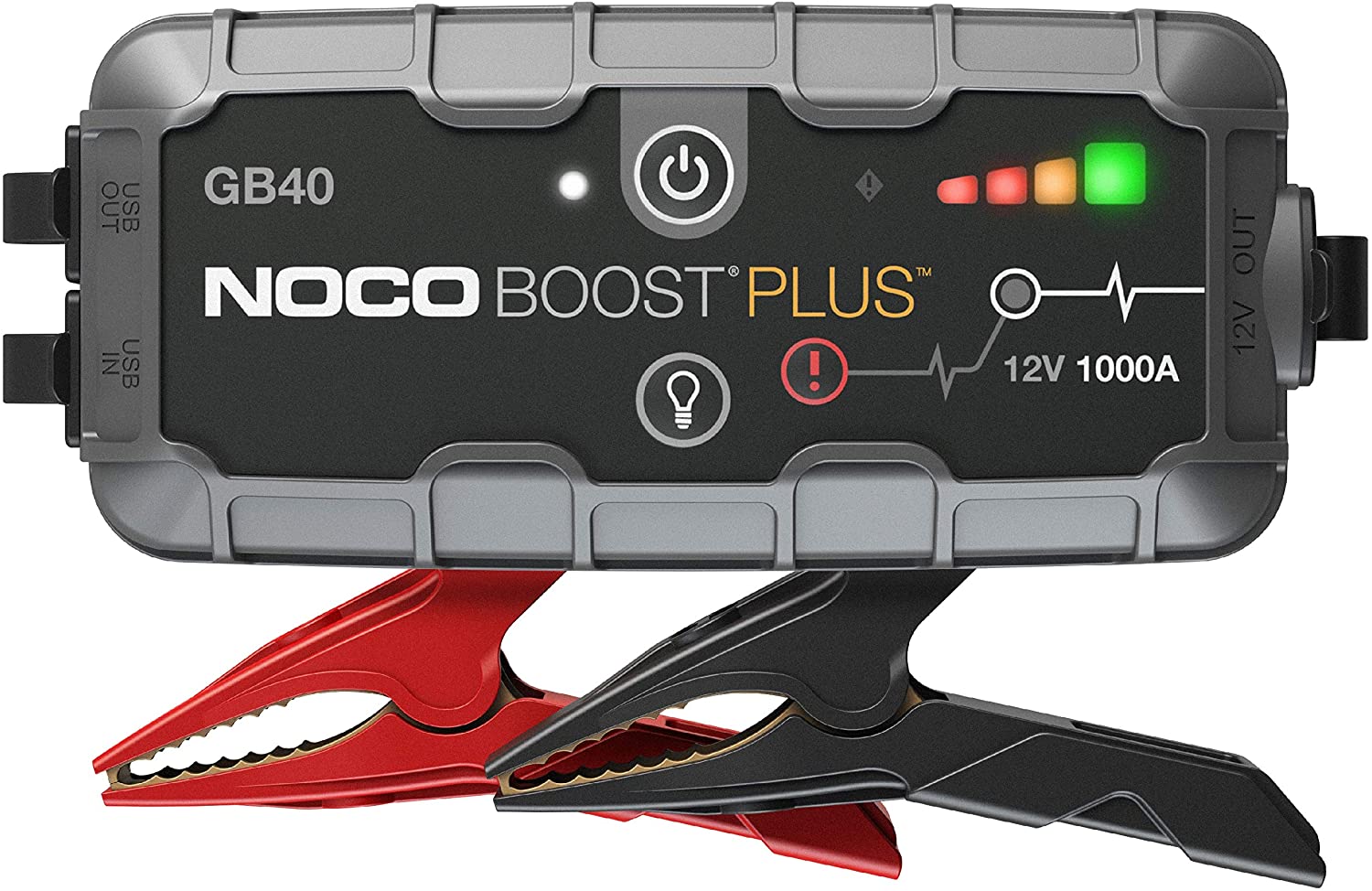 NOCO Boost Plus GB40 1000 Amp 12Volt UltraSafe Lithium Jump Starter