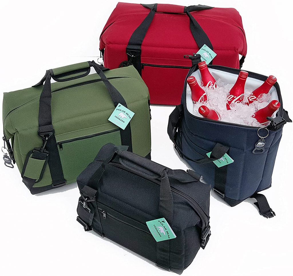 Polar Bear Coolers 12 Pack Original Nylon Soft Cooler Only American Parts