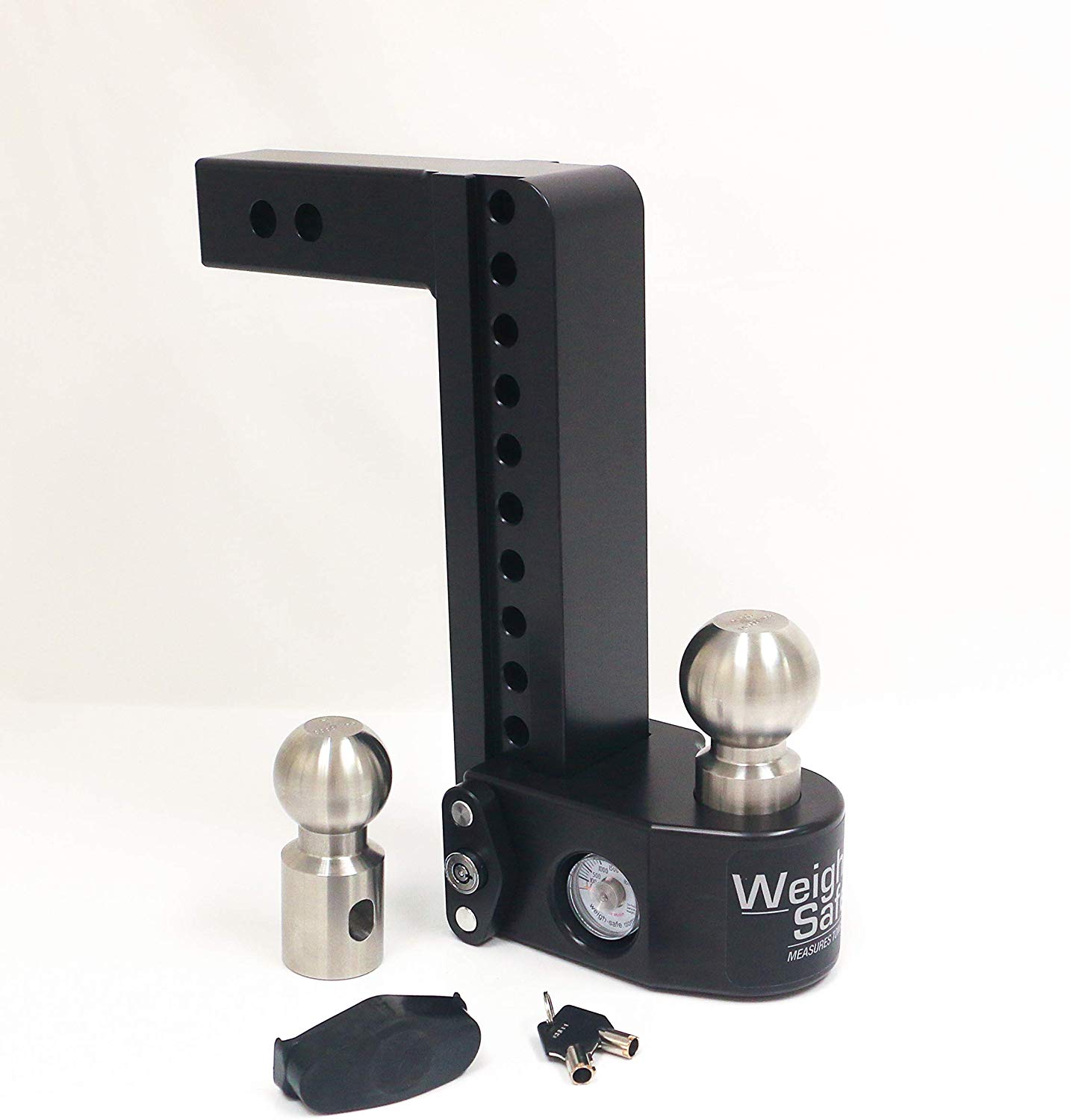 Weigh Safe Ws10 2 10 Drop Hitch 2 Receiver Adjustable Aluminum