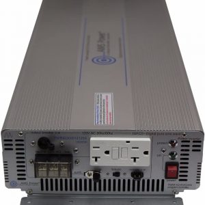 AIMS POWER PWRIG300012120S Pure Sine Power Inverter, 3000W Continuous Power, 6000W Surge Peak Power