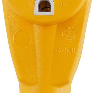 Camco Power Grip Camper/RV 50-Amp Voltage Protector | Features Integrated Surge Protection of Up to 4,200 Joules & Diagnostic LEDs Indicate Wiring Faults (55306)