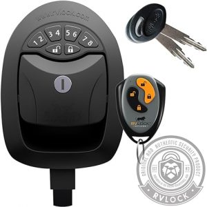 RVLock Keyless Compartment/Baggage Handle w/ Integrated Keypad & Fob