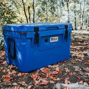 Blue Coolers Ice Vault – 60 Quart, Roto-Molded Ice Cooler | Large Ice Chest Holds Ice up to 10 Days | – 60-1001BX