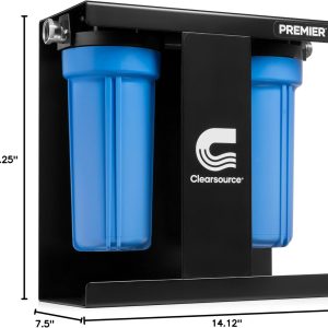 CLEARSOURCE Premier RV Water Filter System – Protects Against Contaminants & Bacteria
