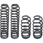 NEW ROCKJOCK 4" LIFT COIL SPRINGS,SET OF 4,COMPATIBLE WITH 97-06 WRANGLER TJ,LJ WRANGLER 1997 1998 1999 2000 2001 2002 2003 2004 2005 2006